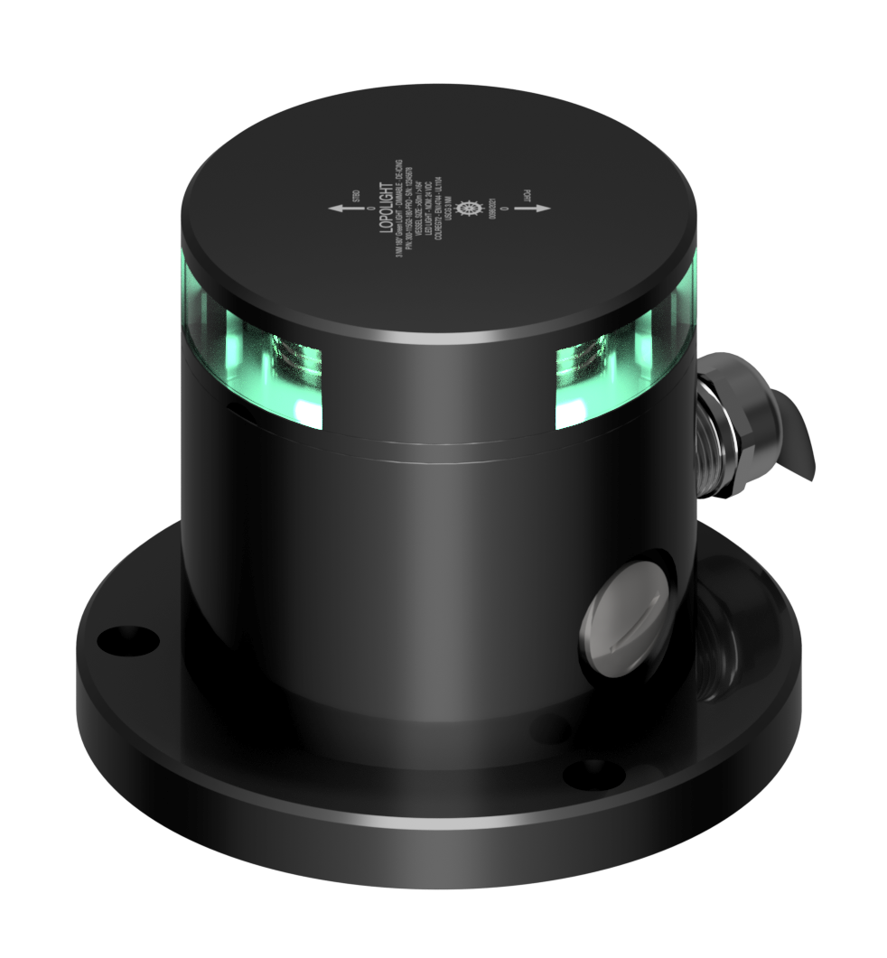 3nm 180° Green, black anodized 3nm 180° Green, black anodized